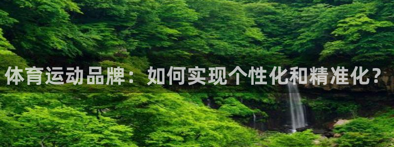 米兰体育官网下载平台注册：体育运动品牌：如何实现个性