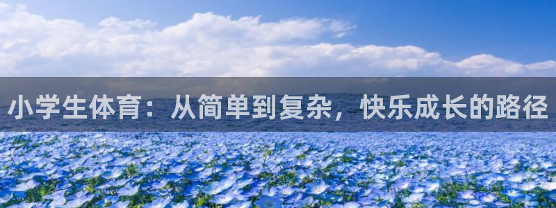 注册米兰体育官方正版app：小学生体育：从简单到复杂